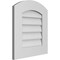 Ekena Millwork Arch Top Surface Mount PVC Gable Vent: Functional, w/ 3-1/2"W x 1"P Standard Frame, 18"W x 20"H GVPAR18X2001SF - alternate 5